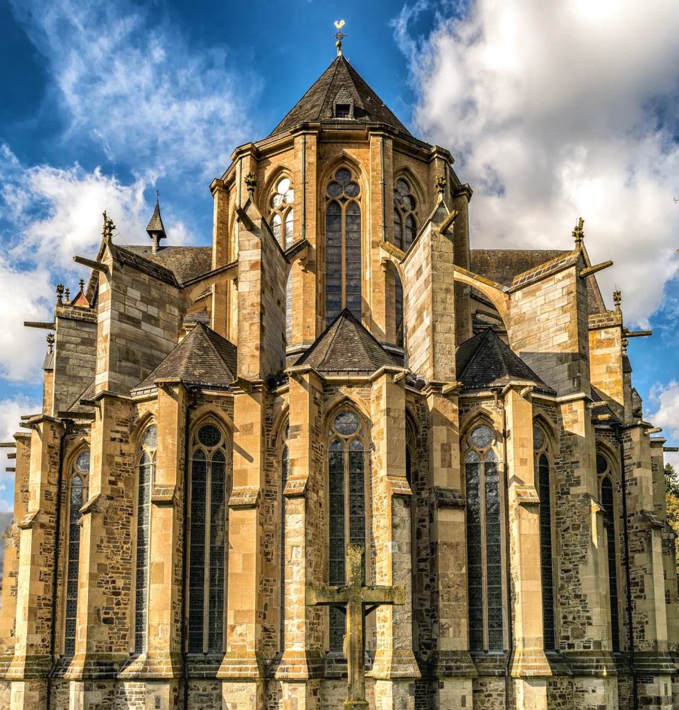 Dom of the church in cathedral