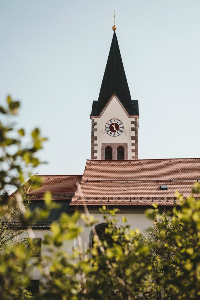 Steeple sankt englmar clock