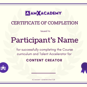 Basic Certificate - Content Creator