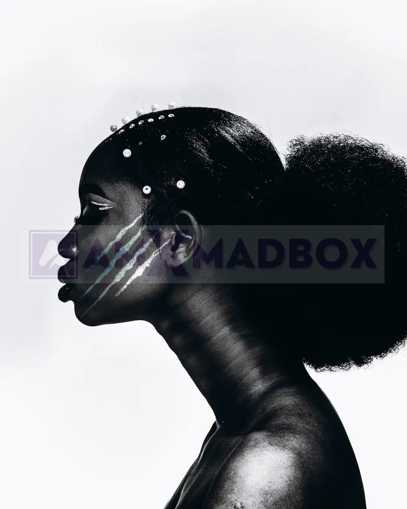 Model in Silhouette