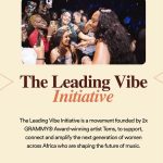 The Leading Vibe Initiative  by GRAMMY® Award-winning artist Tems