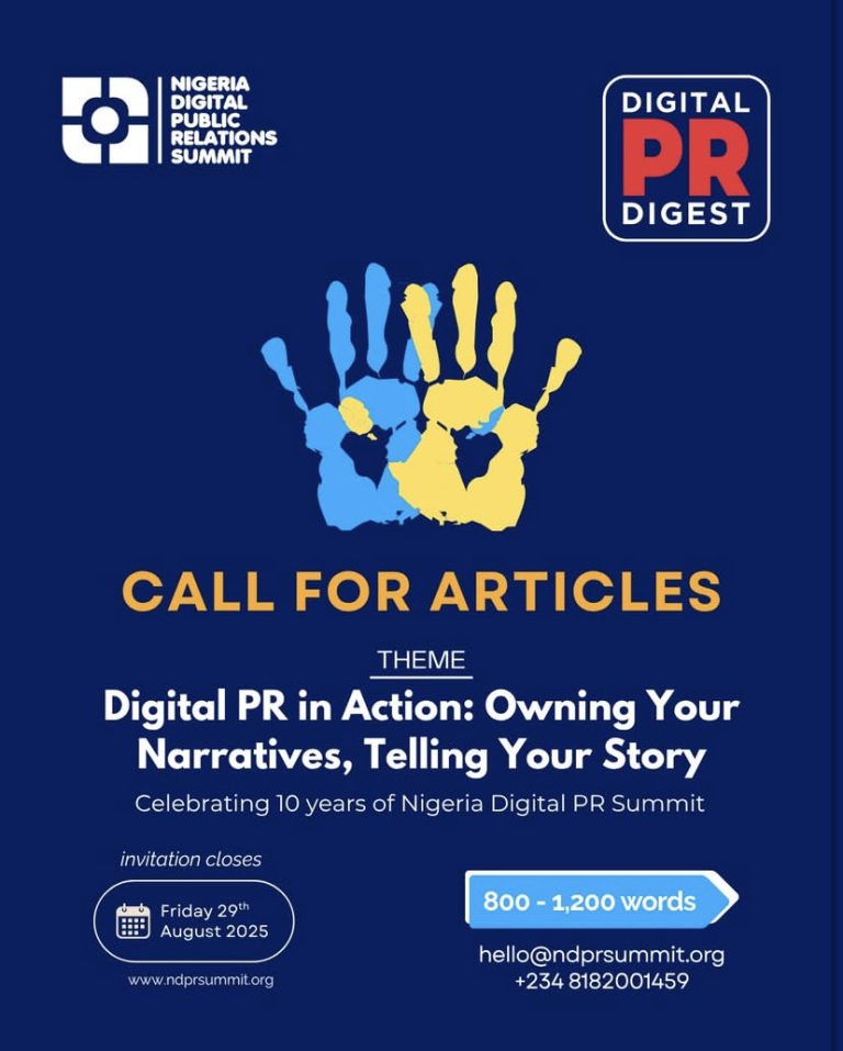 CALL FOR ARTICLES