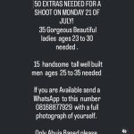 Casting calls