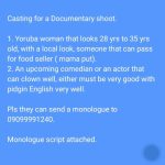Casting calls
