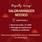 Hair salon